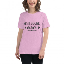 Anti-Social Mom Relaxed T-Shirt