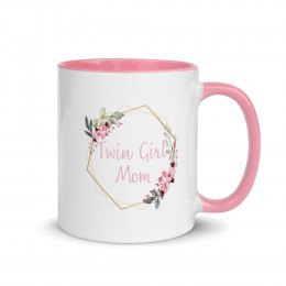 Twin Girl Mom Mug